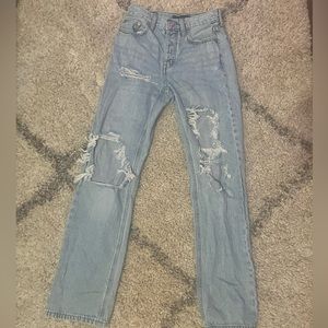 highwaisted aeropostale baggy 90's jeans